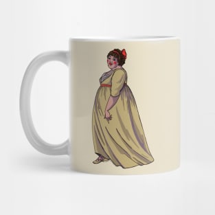 1800s Historical Fatty- no background! Mug